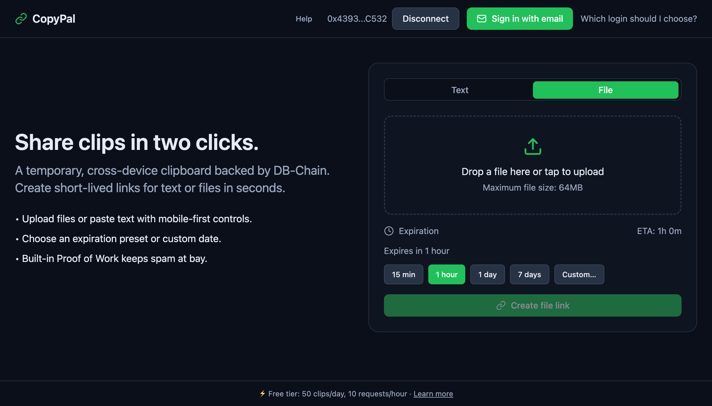 CopyPal screenshot 2